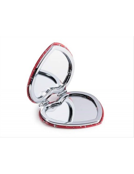 Specchietto da Borsa Gatto con Strass Doppio