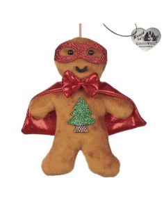 GOODWILL Gingerbread in velluto 15cm SUPEREROE