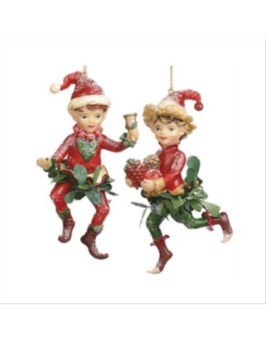 GOODWILL Elfo Natalizio 18cm - Con Campanellino o Con Pigne 🎅✨