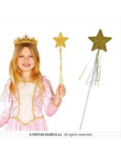 Bacchetta da Fata 53 cm Oro o Argento