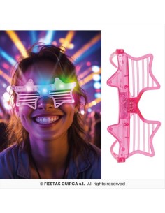 Occhiali con Led Stella 2