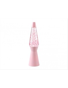 Lampada Glitter Spaceship LED Rosa Pastello H40cm ✨ iTotal