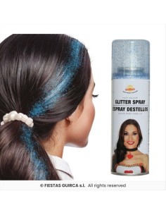 Spray Capelli Glitterato 125 ml 6 Colori | Diamante Rosa