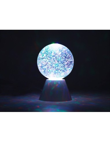 Lampada Sfera Glitter LED Cambiacolore D11cm – Luce RGB Magica e Decor