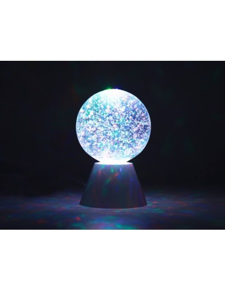 Lampada Sfera Glitter LED Cambiacolore D11cm – Luce RGB Magica e Decor