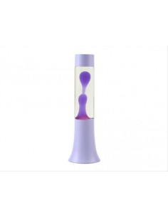 Lampada Lava Viola Pastello H31cm 💜 Atmosfera Rilassante E Design Uni
