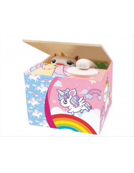 Salvadanaio con Movimento UNICORNO 🦄 – Magia e Risparmio per Grandi e