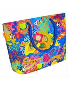 Borsa da Mare RÉCIF 🌊 2 Misure – Fantasia Marina E Extra Spazio | Pyl