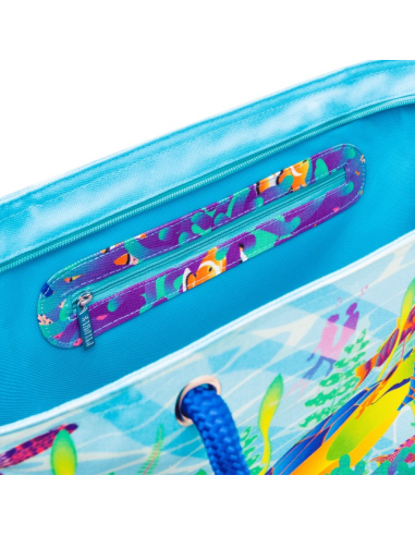 Borsa da Mare TULIPES 🌷 2 Misure – Stile Floreale e Spazio Extra | Py