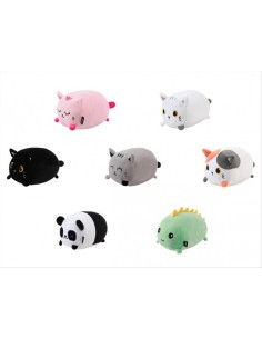 Cuscino Piccolo Animali Kawaii 🐱🐼🦖 – 7 Modelli Adorabili | Diamante