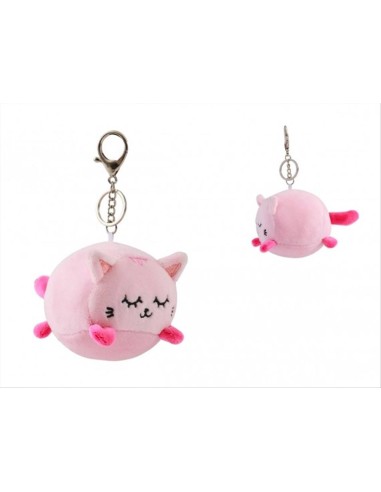 Portachiavi Plush GATTO ROSA 🐱💖 – Tenero, Kawaii e Morbidissimo | iT