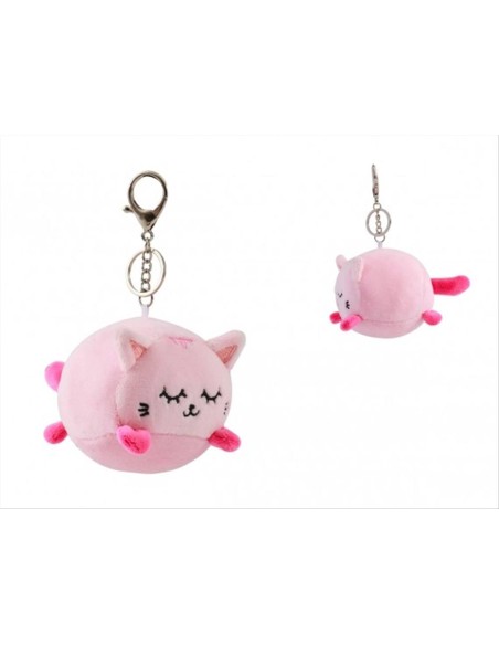 Portachiavi Plush GATTO ROSA 🐱💖 – Tenero, Kawaii e Morbidissimo | iT
