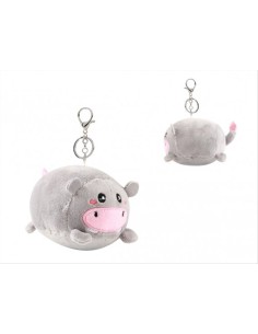 Portachiavi Plush IPPOPOTAMO 🦛 – Morbido, Kawaii e Super Coccoloso | 