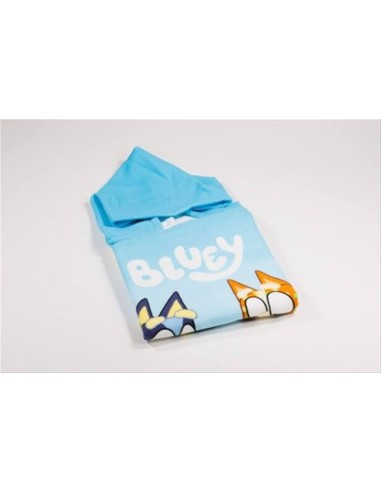 Poncho mare Bluey Sandcastle – 55x110 cm, asciugatura rapida e diverti