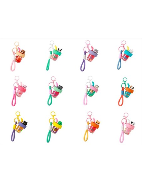 Portachiavi BUBBLE Kawaii – Scegli tra i 12 animaletti il tuo Preferit