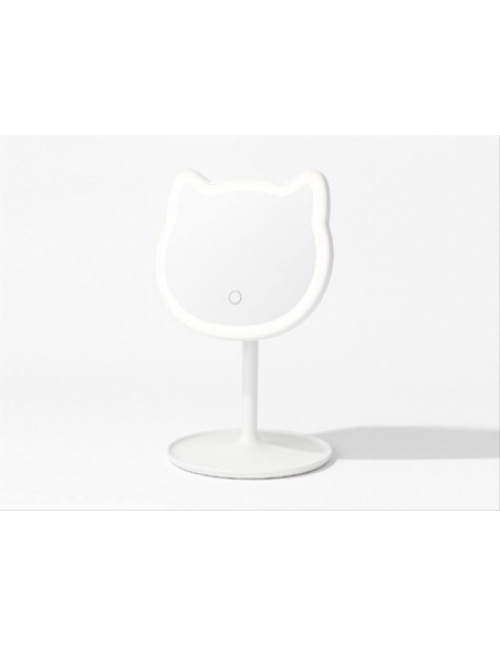 Specchio Make Up LED Gatto con Luce Touch