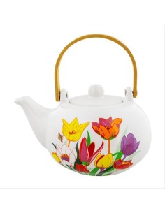 Teiera Giapponese Tulipes 1L in Gres con Filtro