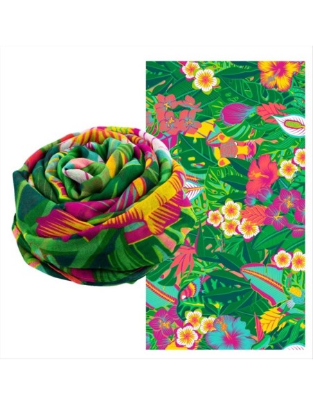 Foulard Pareo Tropical Balade 100x180 cm