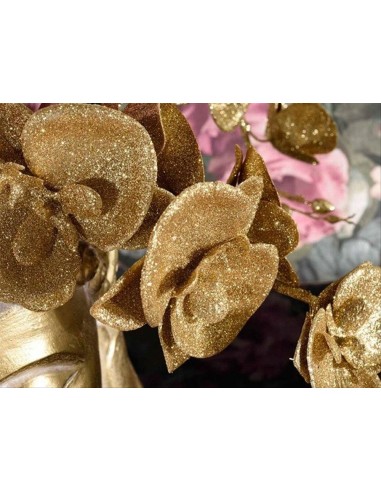 Ramo Orchidea Glitter Oro - 55cm