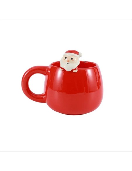 Tazza in ceramica BABBO NATALE in 3D