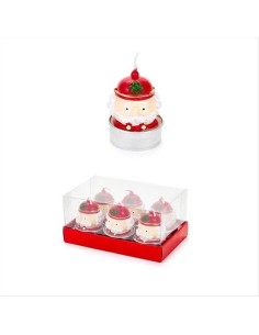 Candela Tealight Schiaccianoci – Singola o Set 6pz, Durata 4h