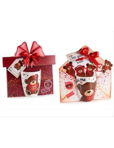 Tazza Orsetto con Cuore in Porcellana 300 ml