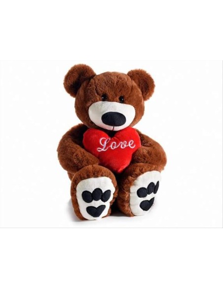 Orsetto in Peluche con Cuore Love 45 cm