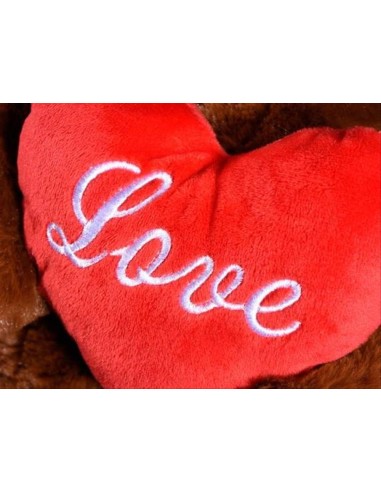 Orsetto in Peluche con Cuore Love 45 cm