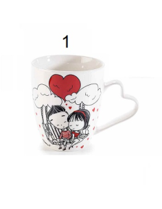 Tazza in porcellana 350cml con Innamorati - San Valentino | Diamante R 2