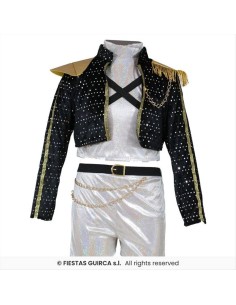 Costume K-Pop Demon Hunters Golden Bambino - 3 Taglie | Diamante Rosa 2