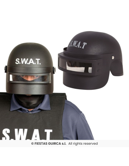 Casco Polizia Antisommossa SQUAT - Diamante Rosa