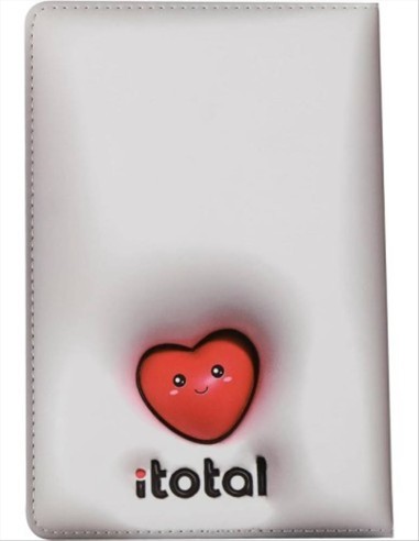 iTOTAL Agenda A5 squishy 3D CUORE Follow your heart