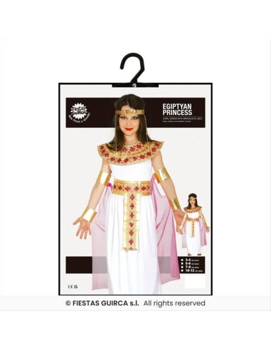 Costume Bambina Egiziana - 4 Taglie | Diamante Rosa