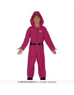 Costume Bambino Giocatore Tuta rossa Squid Game | Diamante Rosa