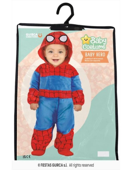 Costume Baby Spiderman - 3 Taglie | Diamante Rosa