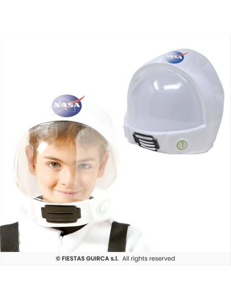 Accessori per Carnevale - Casco Astronauta in PVC - Diamante Rosa