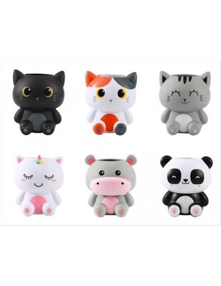iTOTAL Portapenne 3D Animaletti Kawaii – 10 varianti, Scegli il tuo Pr