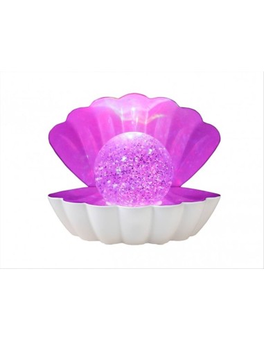 Lampada Conchiglia Glitterata Cambiacolore - Magia e Luce!