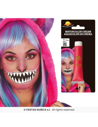 Trucco a Base d’Acqua 20ml - 14 Colori Lavabili per Feste e Halloween 