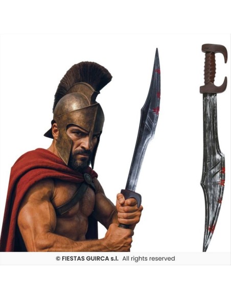 Spada in PVC 70 cm - Accessorio per Costumi | Diamante Rosa