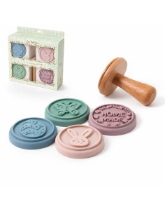 Timbri pasquali 4pz Coniglietto Pepen