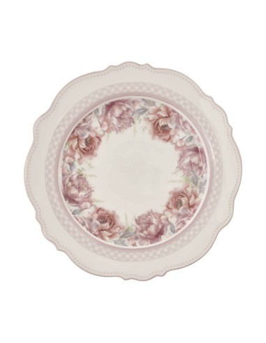 Piatto Dolce 20 cm Fiorirà Nuvole di Stoffa | Diamante Rosa