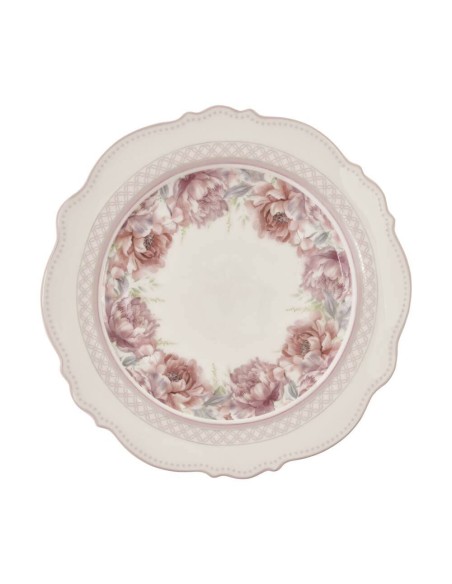 Piatto Dolce 20 cm Fiorirà Nuvole di Stoffa | Diamante Rosa