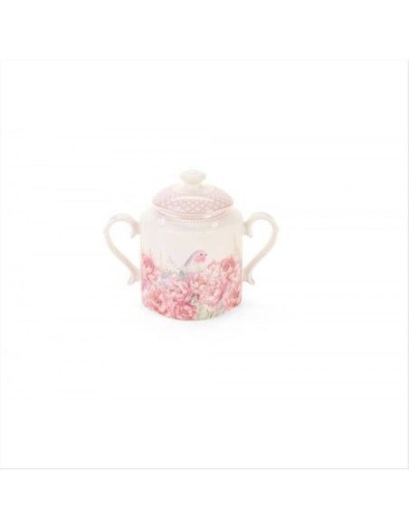 Zuccheriera 210 ml Fiorirà con Box Regalo | Diamante Rosa