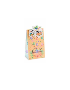 Sacchetto regalo Pasqua  con decoro 3d - 2 modelli | Diamante Rosa 2