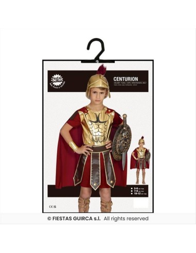 Costume Bambino Guerriero Romano - 3 Taglie | Diamante Rosa