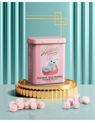 Pastiglie Leone Teneri Cuccioli Lattina 30g – 6 Gusti Dolcissimi 