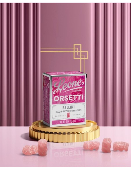 Orsetti Gommosi Leone 25g – Gusto Cocktail Spritz, Mojito e Bellini