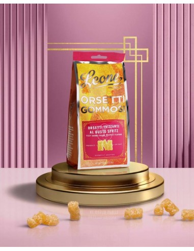 Orsetti Gommosi Leone Spritz 100g – Gusto Aperitivo Analcolico in Sacc