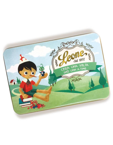 Gelatine Leone C’era una Volta 100g – Latta da Collezione con 4 Person
